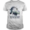 And Into The Forest I Go To Lose My Mind And Find My Soul Horse  Classic Men's T-shirt