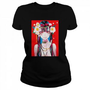 Anime Girl Waifu Japanese Aesthetic Kawaii Otaku Shirt Classic Women's T-shirt