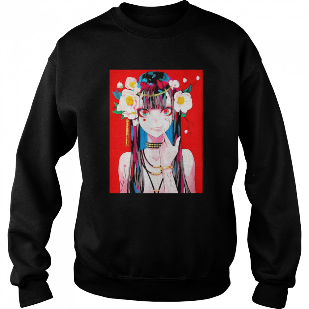 Anime Girl Waifu Japanese Aesthetic Kawaii Otaku Shirt Unisex Sweatshirt