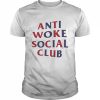 Anti Woke Social Club  Classic Men's T-shirt