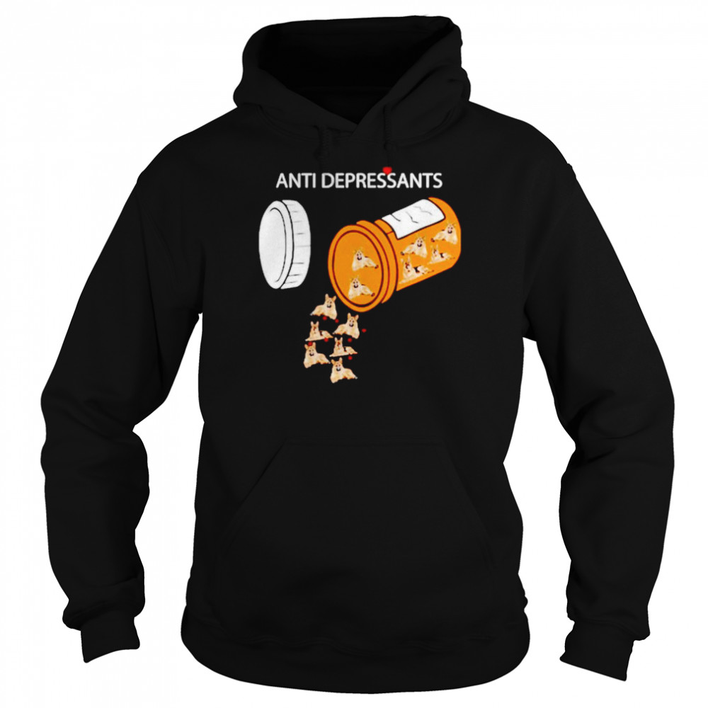 Anti depressants German Shepherd  Unisex Hoodie