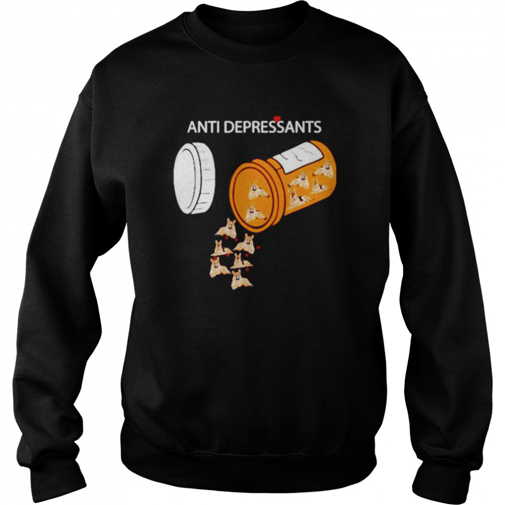 Anti depressants German Shepherd  Unisex Sweatshirt