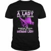 Any woman can be a lady but it takes someone special to be a Dragon lady  Classic Men's T-shirt