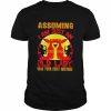 Assuming I am just an old lady was your first mistake Halloween 2022  Classic Men's T-shirt