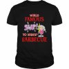 BBQ Grilling World Famous Slap Yo Mama Barbecue Shirt Classic Men's T-shirt