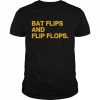 Bat Flips and flip flops merch  Classic Men's T-shirt