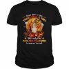 Beagle Pup once upon a time there was a Girl who really loved Dogs and Halloween it was me the end  Classic Men's T-shirt