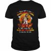 Beagle once upon a time there was a Girl who really loved Dogs and Halloween it was me the end  Classic Men's T-shirt