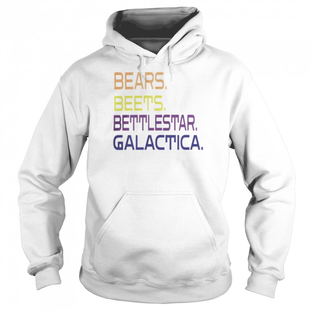 Bears Beets Battlestar Galactica  Unisex Hoodie