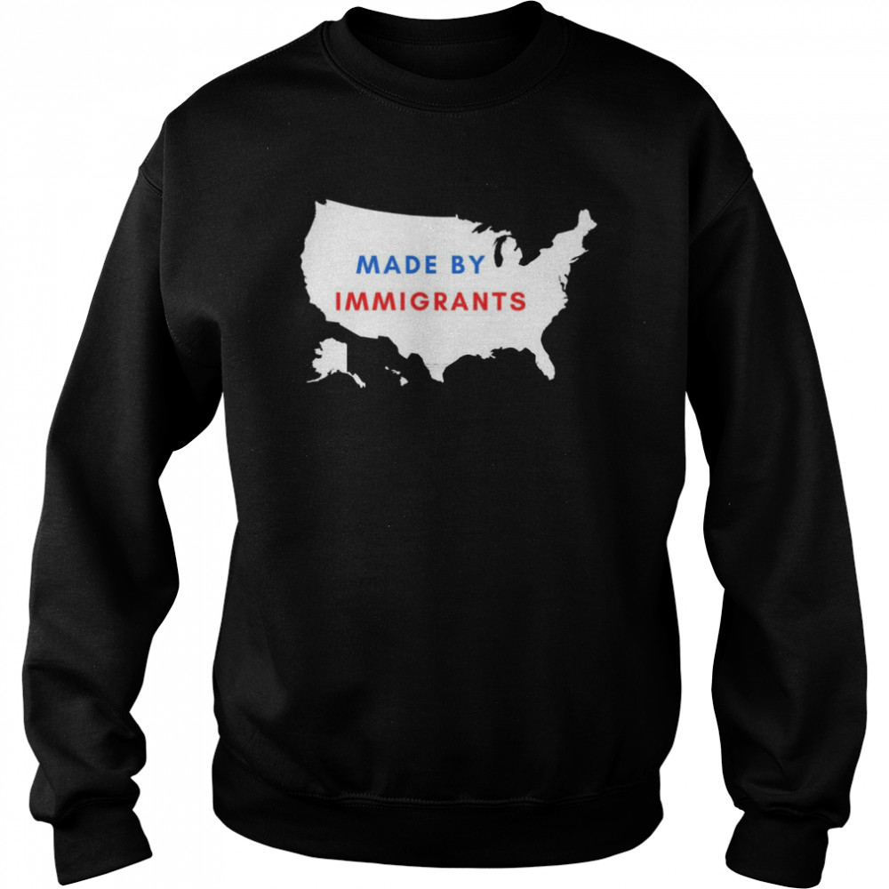 Biden America Is A Nation Of Immigrants Shirt Unisex Sweatshirt