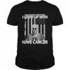 Biden Has Cancer US Flag  Classic Men's T-shirt