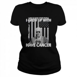 Biden Has Cancer US Flag  Classic Women's T-shirt