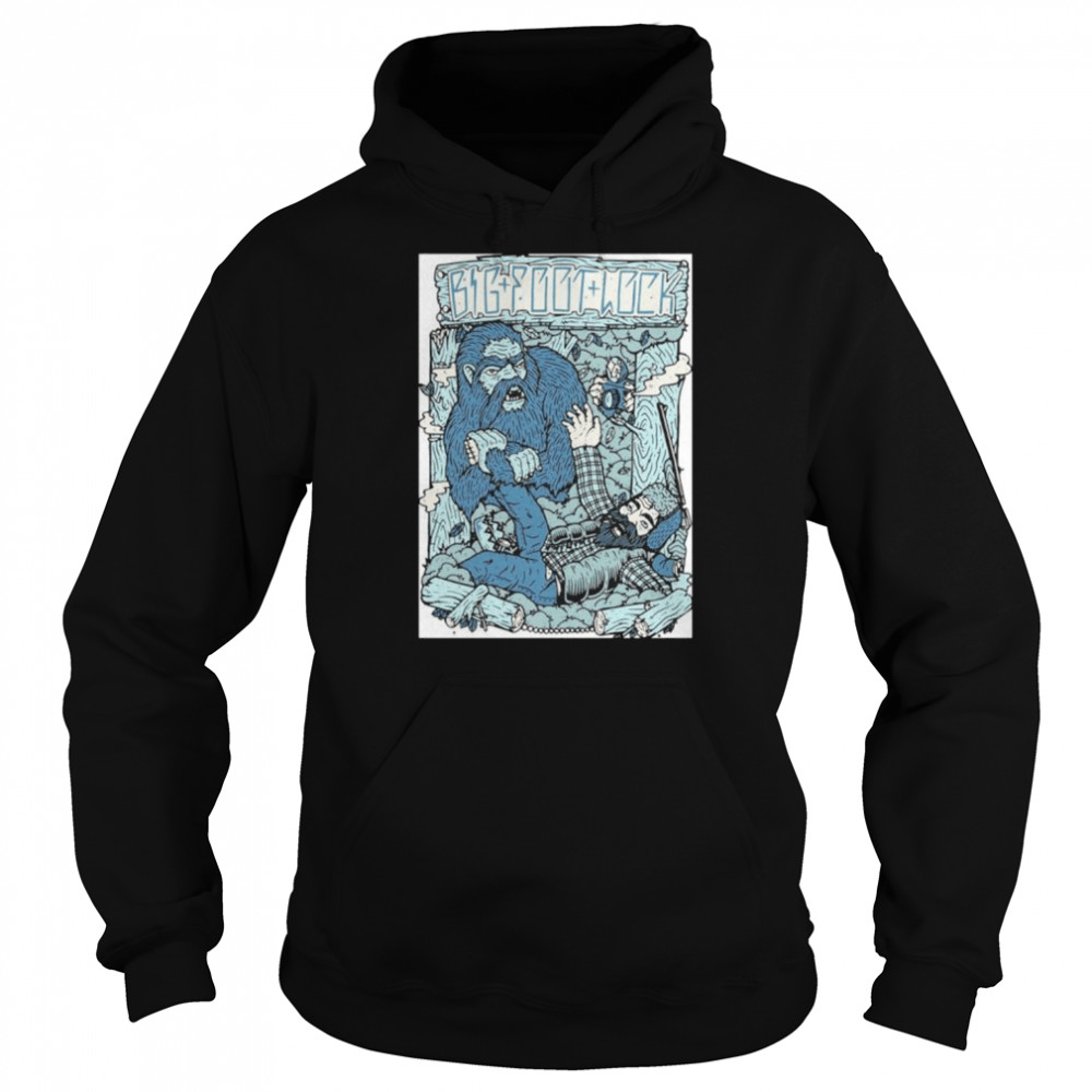 Big Foot Lock  Unisex Hoodie