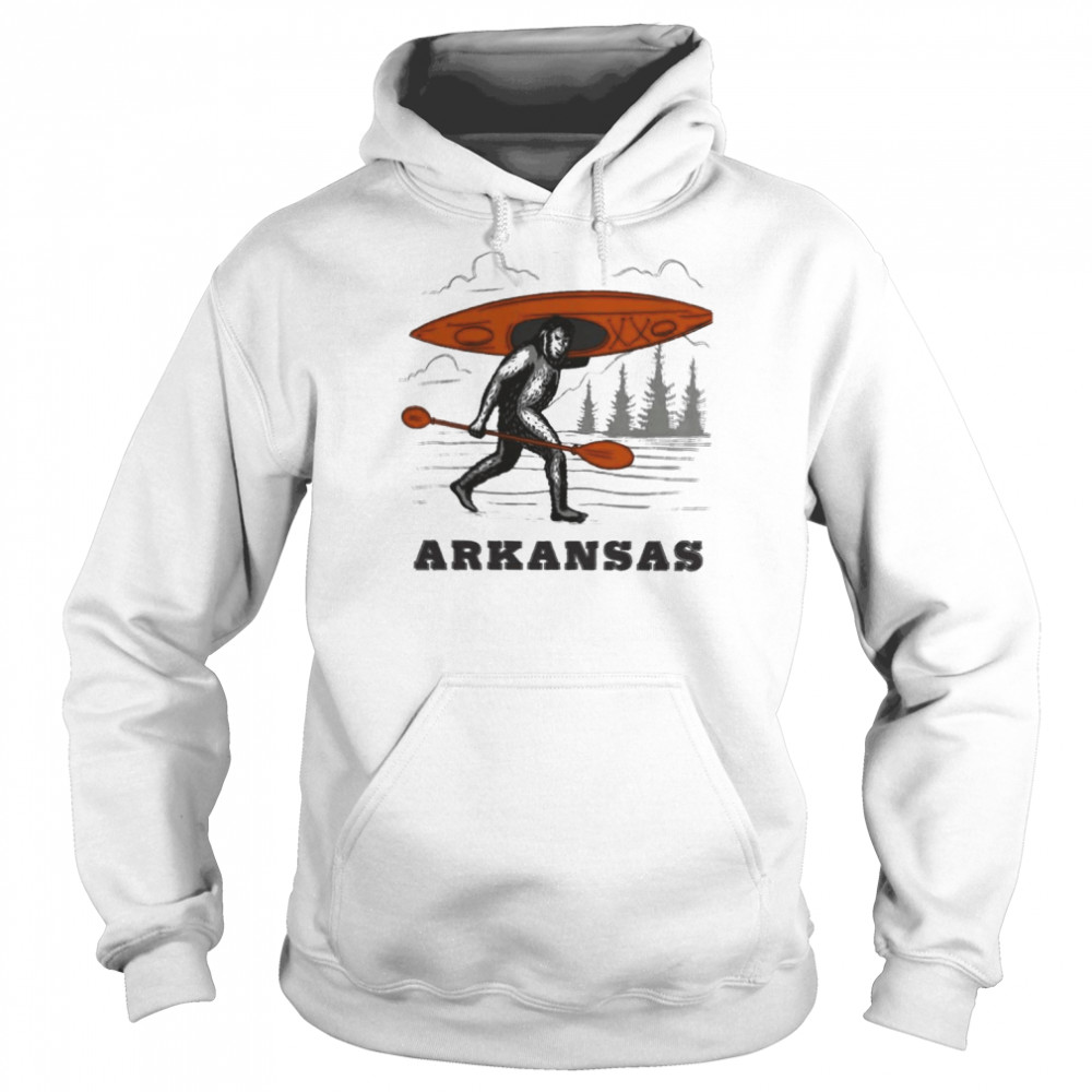 Bigfoot Arkansas Shirt Unisex Hoodie