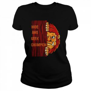 Bigfoot Hide And Seek Champion unisex T- Classic Women's T-shirt