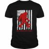 Bigfoot big hockey dad American flag 2022  Classic Men's T-shirt