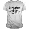 Birmingham Stallions 4.5 Inch  Classic Men's T-shirt