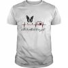 Black Boston Terrier is the heartbeat at my feet  Classic Men's T-shirt