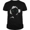 Black Cat Torn Cloth Shirt Classic Men's T-shirt