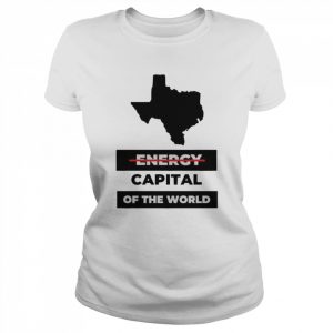 Blackout Texas Not Energy Capital Of The World Shirt Classic Women's T-shirt