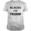 Blacks For Trump 2022 Shirt Classic Men's T-shirt