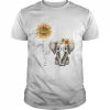 Blessed To Be Called Nana Hippie Elephant Grandma Shirt Classic Men's T-shirt