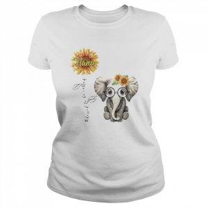 Blessed To Be Called Nana Hippie Elephant Grandma Shirt Classic Women's T-shirt