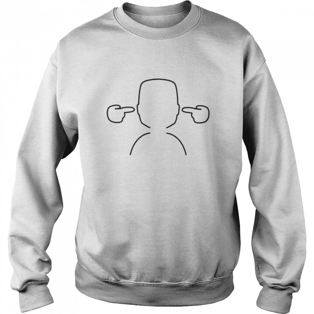 Block out the noise  Unisex Sweatshirt