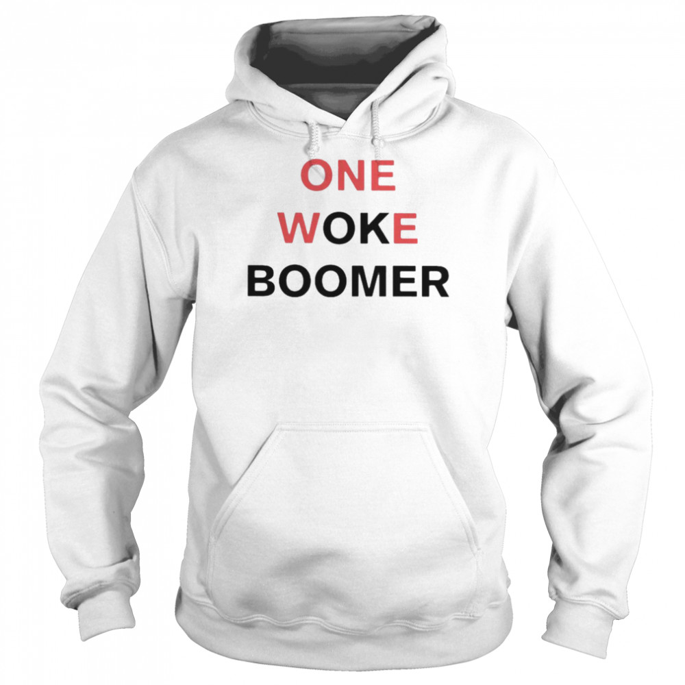 Boomer Core One Woke Boomer  Unisex Hoodie