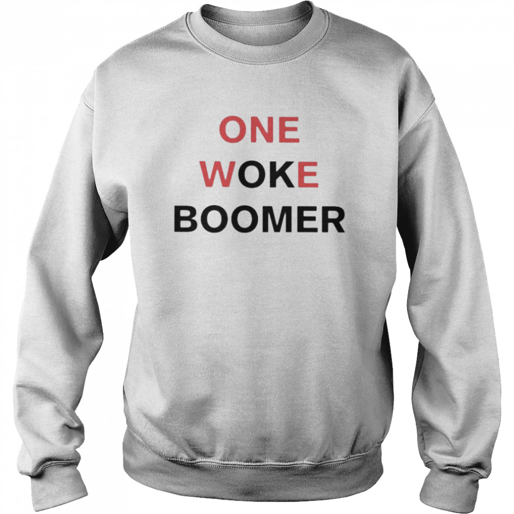 Boomer Core One Woke Boomer  Unisex Sweatshirt