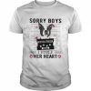 Boston Terrier Sorry Boys I Stole Her Heart Shirt Classic Men's T-shirt