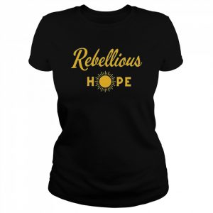 Bowelbabe Rebellious Hope Brave Deborah James Rip Quote T-Shirt Classic Women's T-shirt