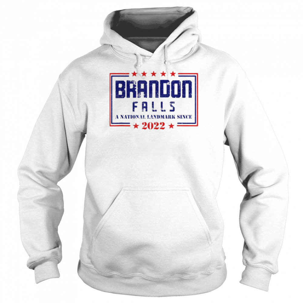 Brandon Falls A National Landmark Since 2022 T-Shirt Unisex Hoodie