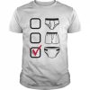 Briefs Boxers Diapers Check Mark Shirt Classic Men's T-shirt