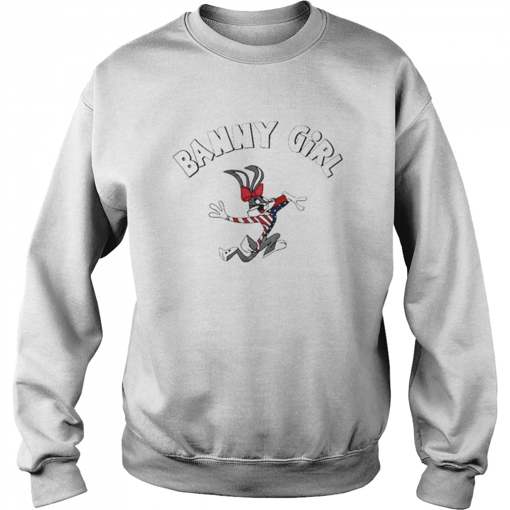 Bunny Girl Rabbit Shirt Unisex Sweatshirt