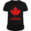 Canada Day flag  Classic Men's T-shirt