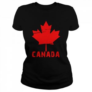 Canada Day flag  Classic Women's T-shirt