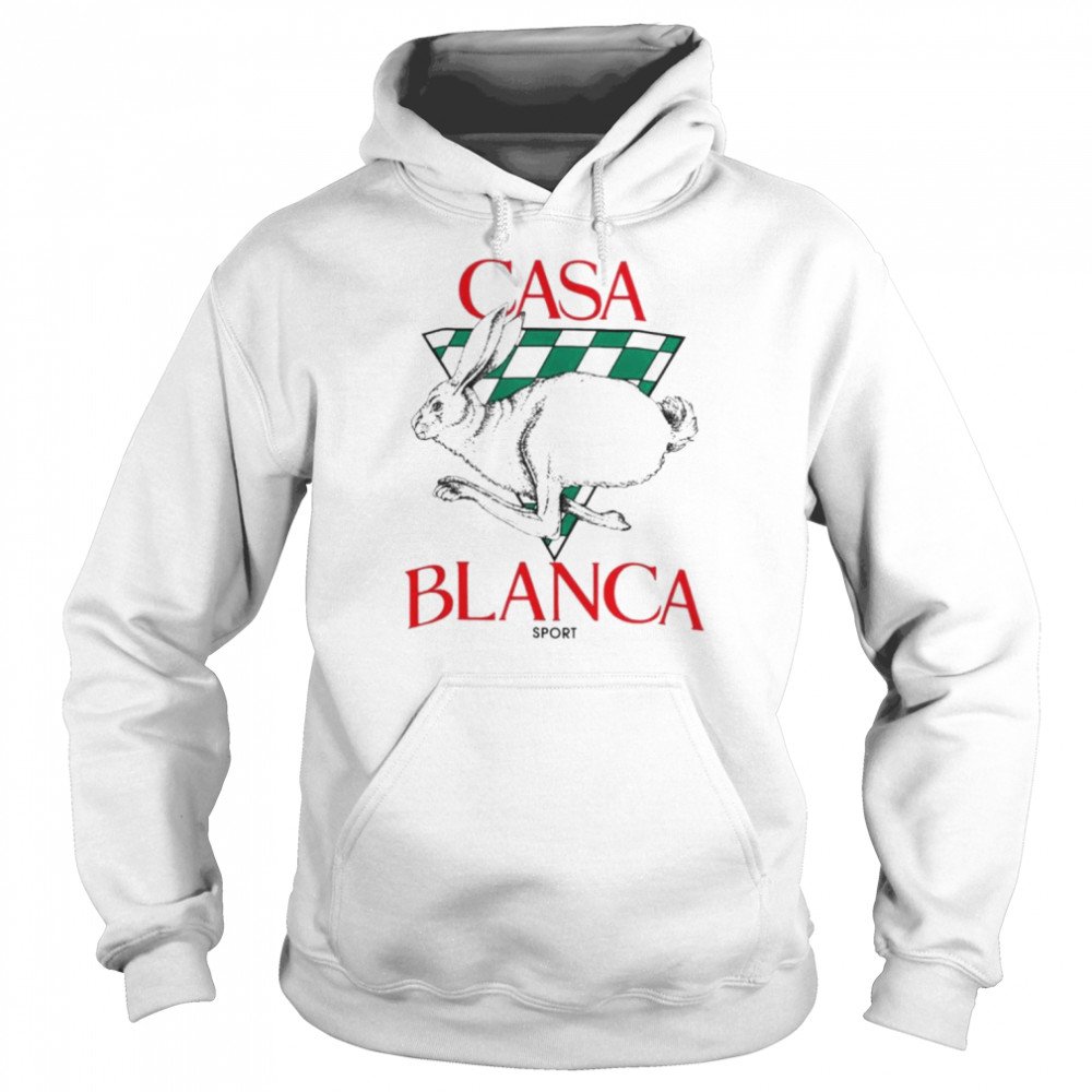 Casablanca Casa Sport Knit Collar Silk Shirt Unisex Hoodie