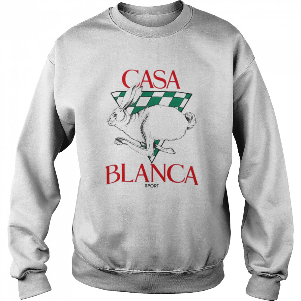 Casablanca Casa Sport Knit Collar Silk Shirt Unisex Sweatshirt