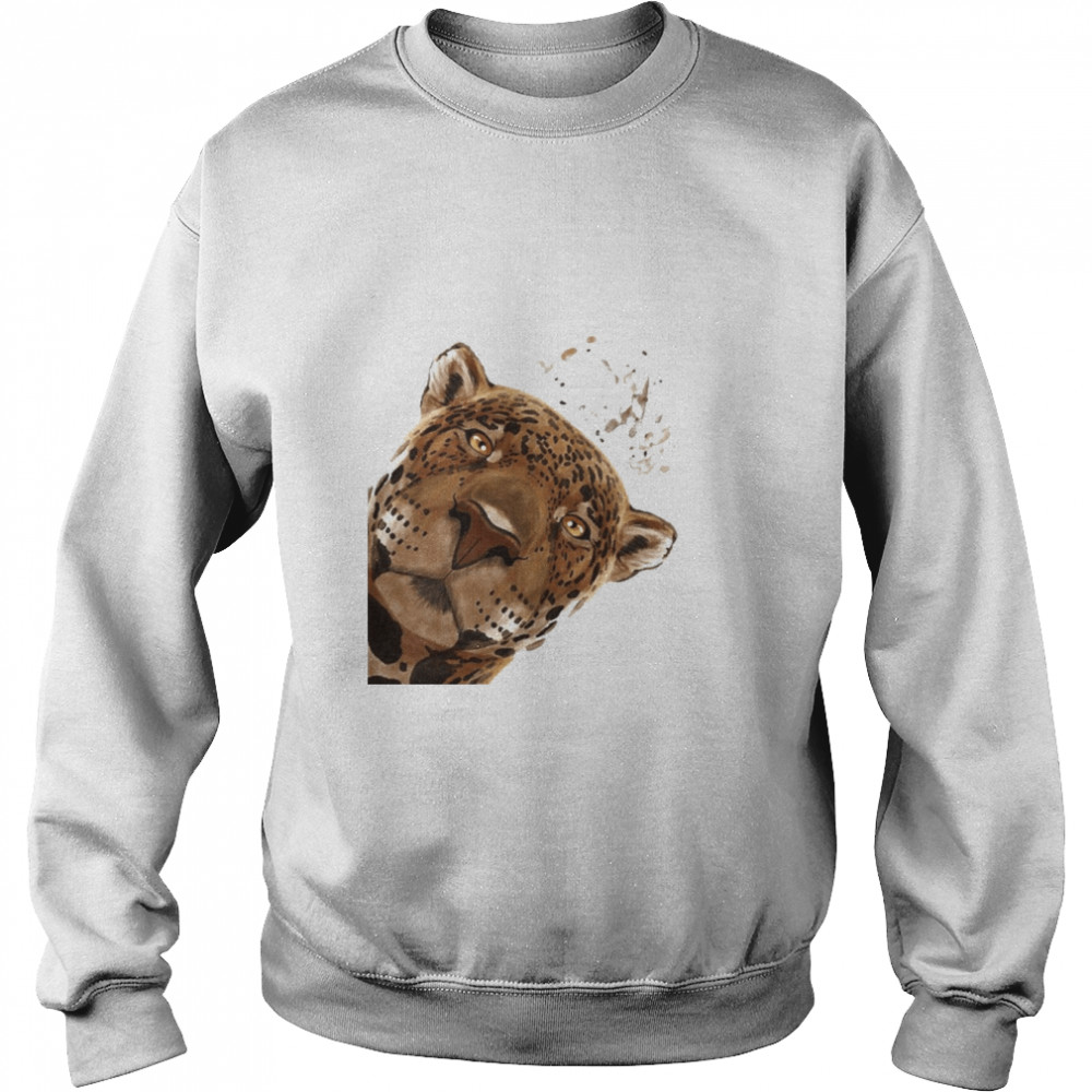 Cat Curious Jaguar Animal Shirt Unisex Sweatshirt