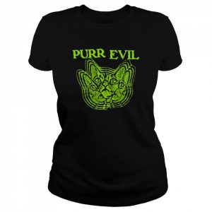 Cat Purr Evil 2022 Shirt Classic Women's T-shirt