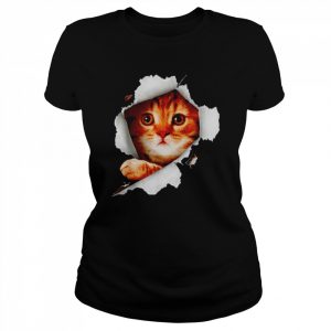 Cat Torn Cloth  Classic Women's T-shirt