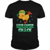 Chick Liver Cancer messed with the wrong check  Classic Men's T-shirt