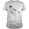 Chickadee Bird White Shirt Classic Men's T-shirt