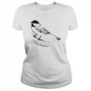 Chickadee Bird White Shirt Classic Women's T-shirt