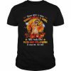 Chihuahua Pup once upon a time there was a Girl who really loved Dogs and Halloween it was me the end  Classic Men's T-shirt