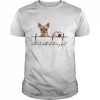 Chihuahua is the heartbeat at my feet  Classic Men's T-shirt