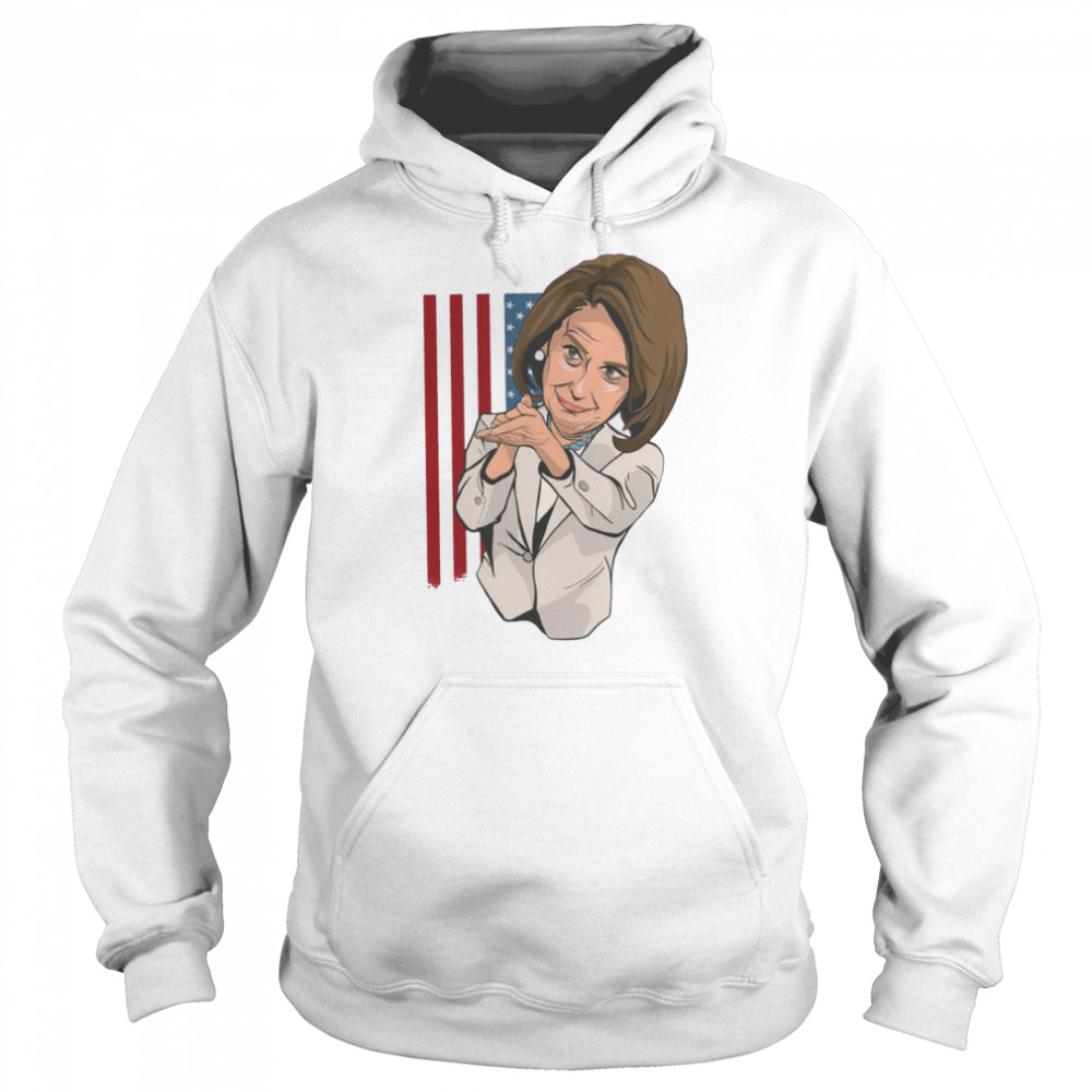 Clapping Nancy Pelosi Iconic Moment  Unisex Hoodie