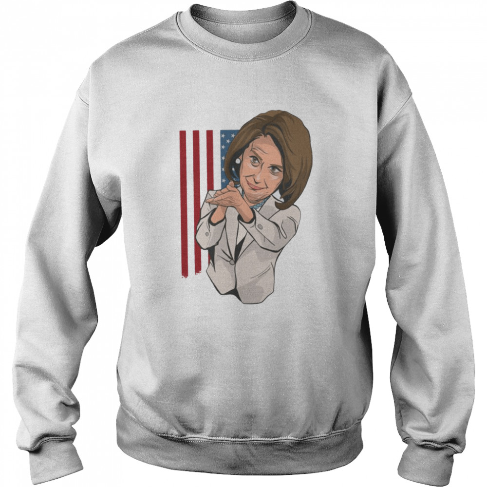 Clapping Nancy Pelosi Iconic Moment  Unisex Sweatshirt