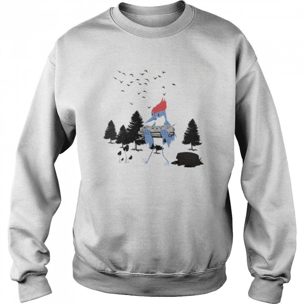 Collecting The Woods Mordecai And The Rigbys   Unisex Sweatshirt